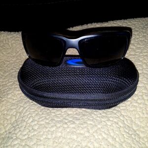 Costa DEL MAR FANTAIL BLACK GREY SUNGLASSES 580G POLARIZED (AUTHENTIC)